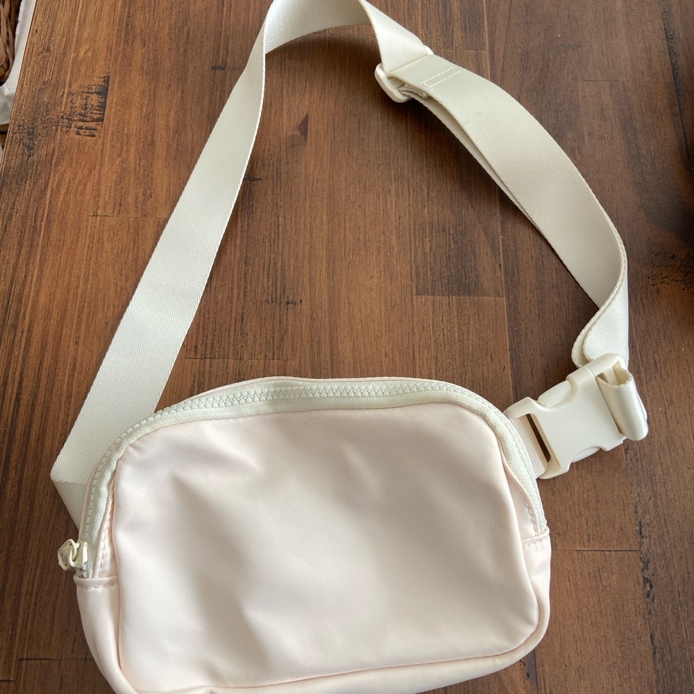 Cream Crossbody Bag